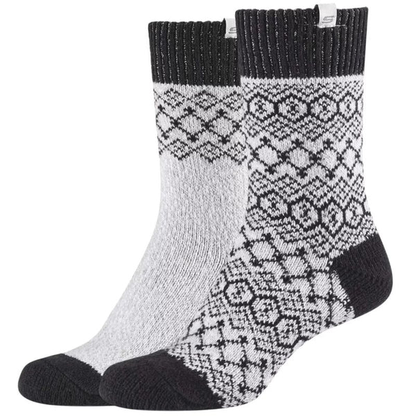 Skechers Casual Cozy Jacquard 2PPK Socks SK41047-9202 Gray 35-38 General