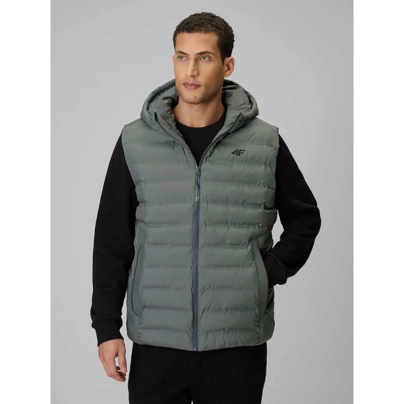 4F Men's synthetic-filled vest 3xl férfi mellény 4FRSS26TVJAM359-42S