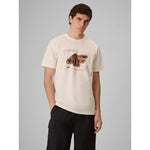 4F Men's regular printed T-shirt férfi póló 4FRSS26TTSHM4230-11S