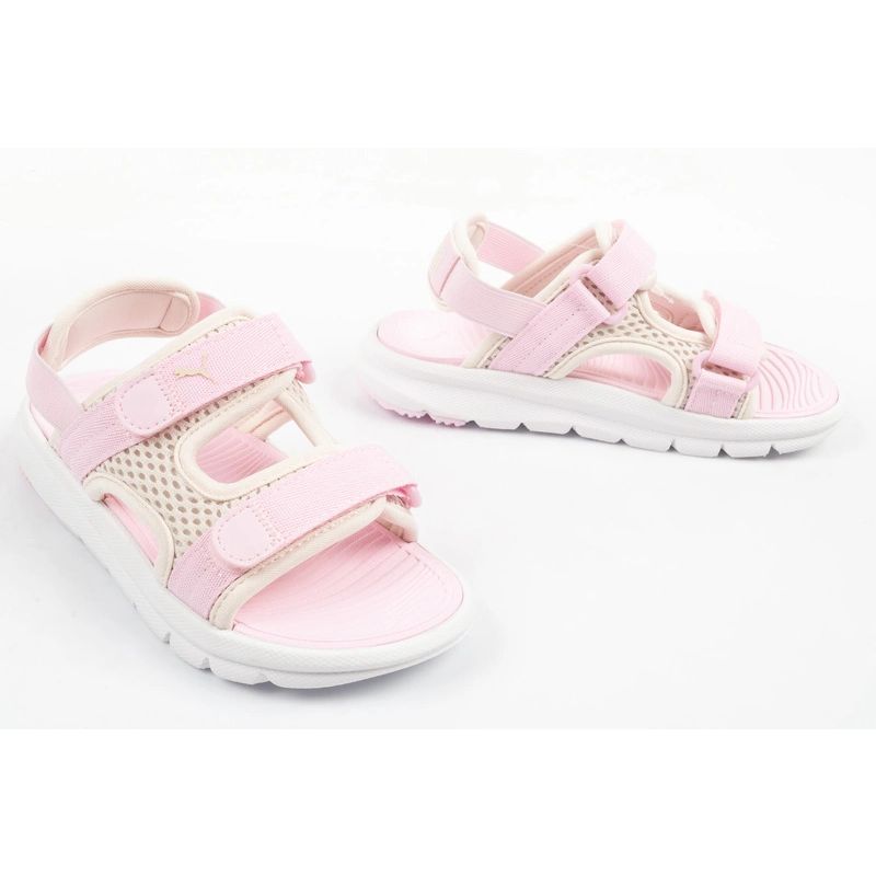 Puma Evolve children's sandals shoes, , comfortable, light, Velcro rózsaszín cipő