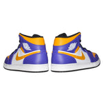 AIR Jordan 1 MID Sneakers Los Angeles Lakers LA - tornacipő