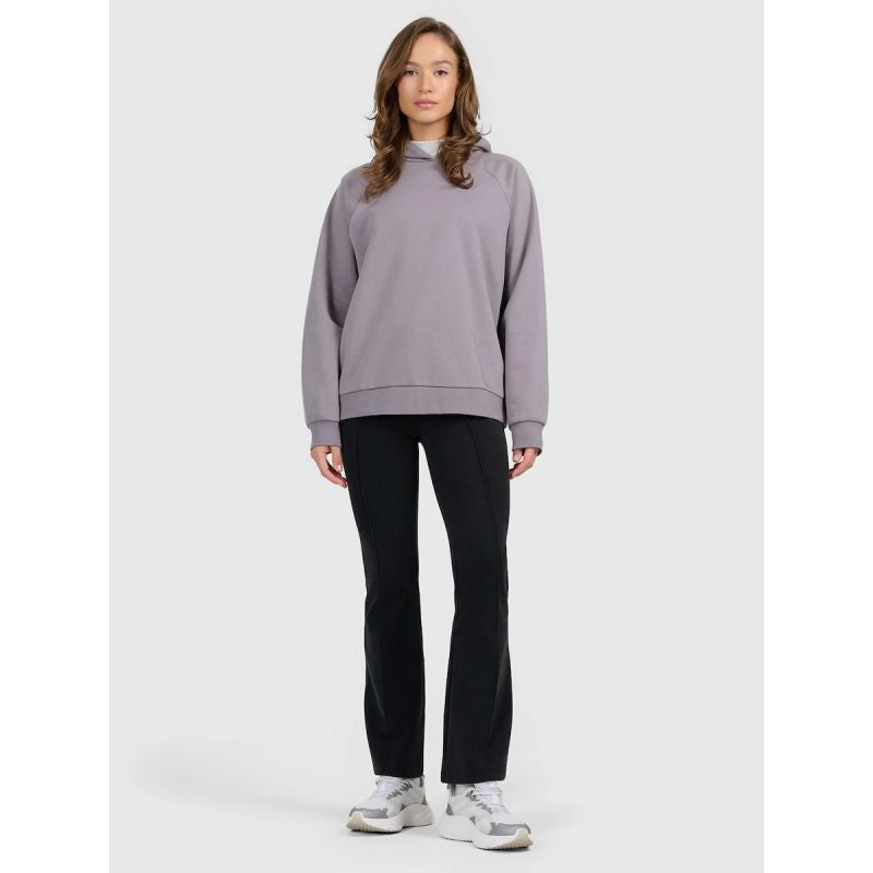 Women's sweatshirt with hood, open, 4F 4FRAW25TSWSF2775-25S kapucnis pulóver