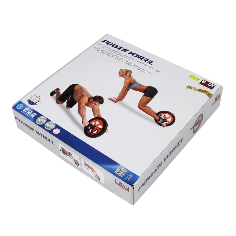 Body Sculpture Fitness Power BB 712 Roller, Wheel fekete edzőfelszerelés BB712