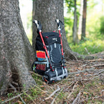 Nc1993 Northlake Black Tourist Backpack 30l+10 Nils Camp fekete hátizsák