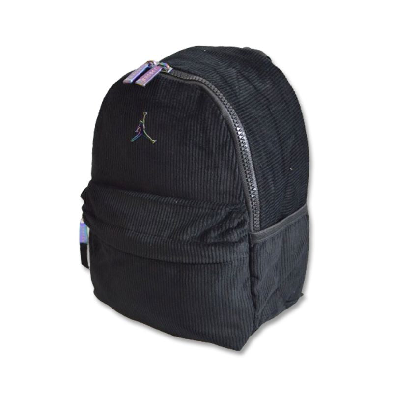 AIR Jordan Corduroy Girls Mini Backpack Black - uniwersalny hátizsák