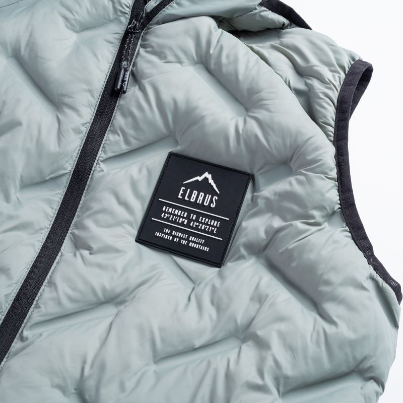 Elbrus Quilted Vest Huel Vest Primaloft W bézs vests