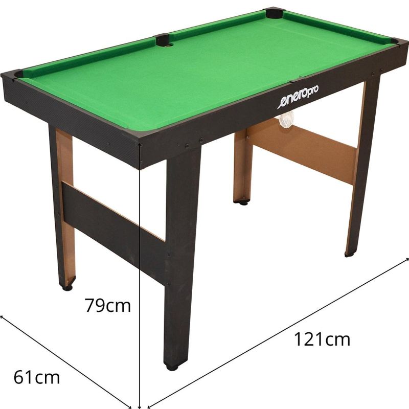 Enero BLACK BILLIARDS TABLE PRO fekete tables