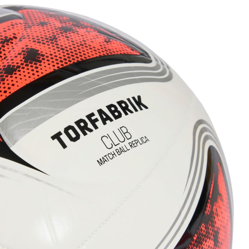 Adidas Bundesliga 26/27 Torfabrik Club white and orange narancssárga labda KG6043