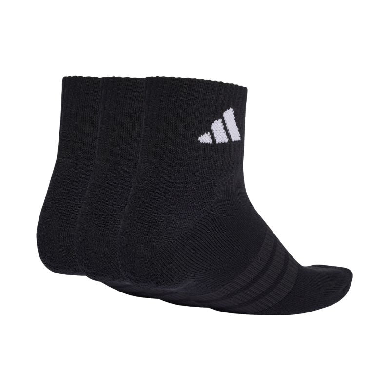 Adidas Cushioned Sportswear Ankle 3P Socks, black fekete zokni KC9633