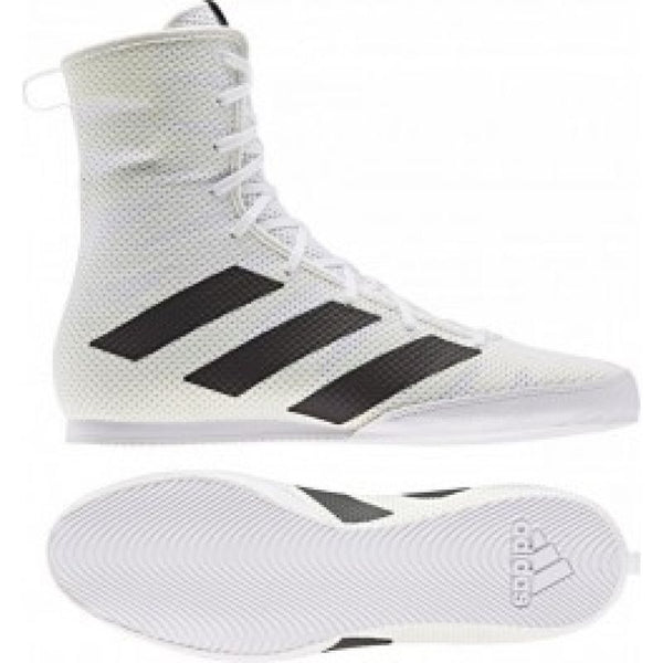 adidas Box Hog Plus Boxing Shoes White Cipő