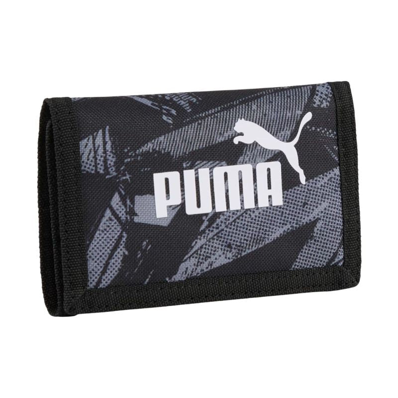 Puma Phase AOP Wallet Black and Gray 54758 szürke pénztárca