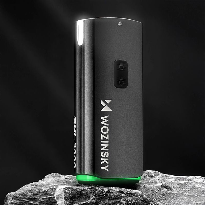 Wozinsky Front Bike Light + USB-C Cable (3000 lm) - Black fekete elektronika 304004-184329