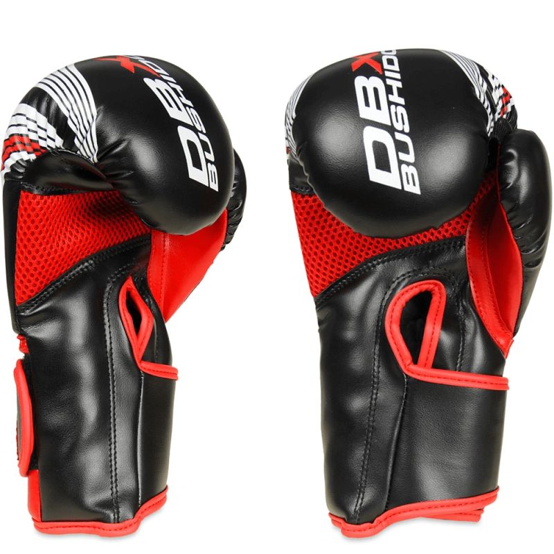 DBX Bushido 6oz Boxing Gloves for Kids - Junior Red piros kesztyű