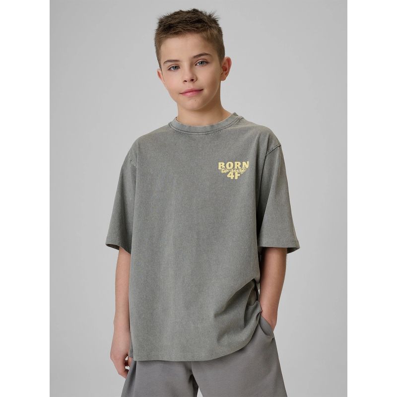 4F Boy's cotton T-shirt 158/164 ruházat 4FJRSS26TTSHM3906-25S
