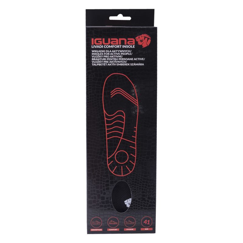 Iguana Livadi Comfort Insole fekete cipő 92800617480