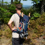 Nc1993 Northlake Navy Blue Tourist Backpack 30l+10 Nils Camp sötétkék hátizsák