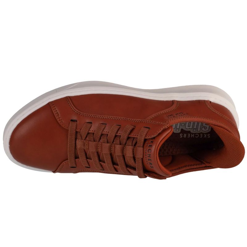 Skechers Slip-Ins: Court Break - Suit Sneaker 183177-COG Brown 41 Cipő