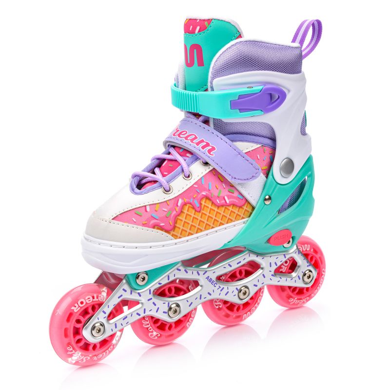 Meteor 4in1 Cream M 34-37 roller skates uniw görkorcsolya