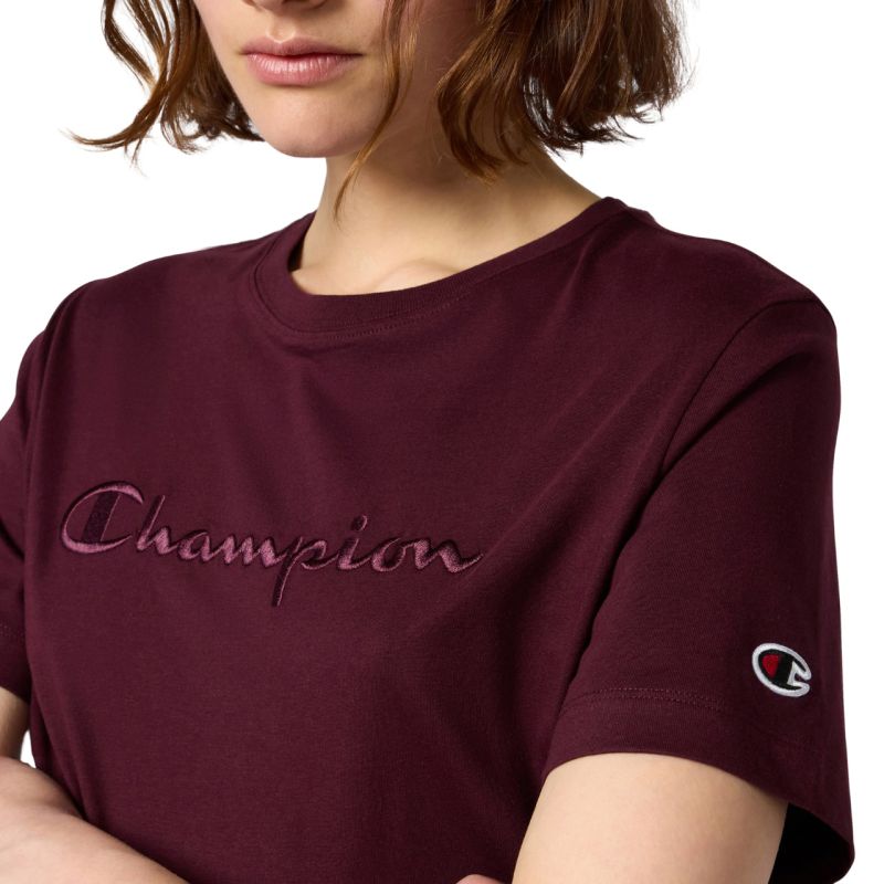Champion SS Tee Burgundy Women's T-Shirt 118382 RS522 General