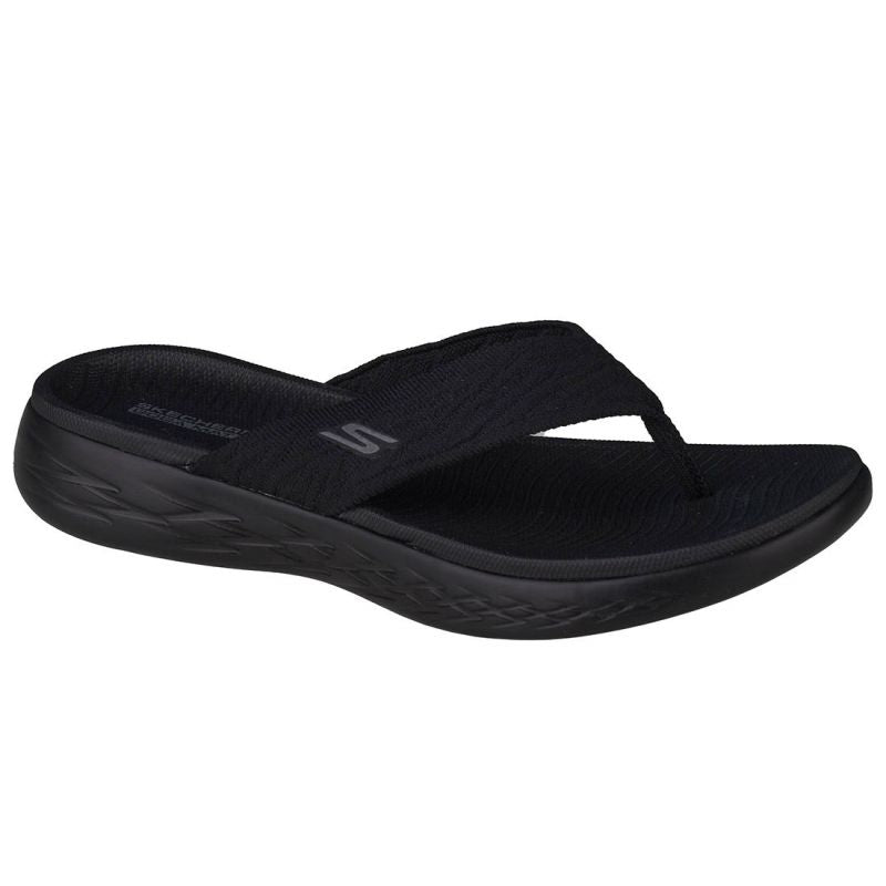 Skechers On The Go 600 Sunny Black fekete utcai cipő 140037-BBK