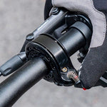 Rockbros 34210028001 Q-shaped bicycle bell - black fekete other
