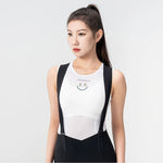 Rockbros Women's Quick-Dry Sleeveless Cycling Jersey M/L - White