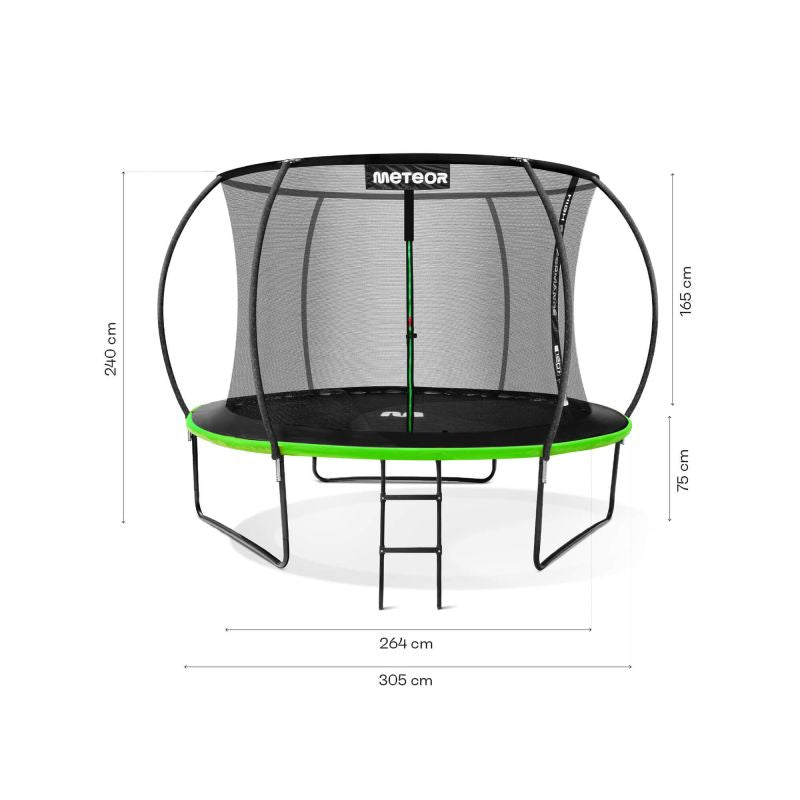 Meteor TRP-10ft 305cm Green Trampoline uniw utcai cipő 17543