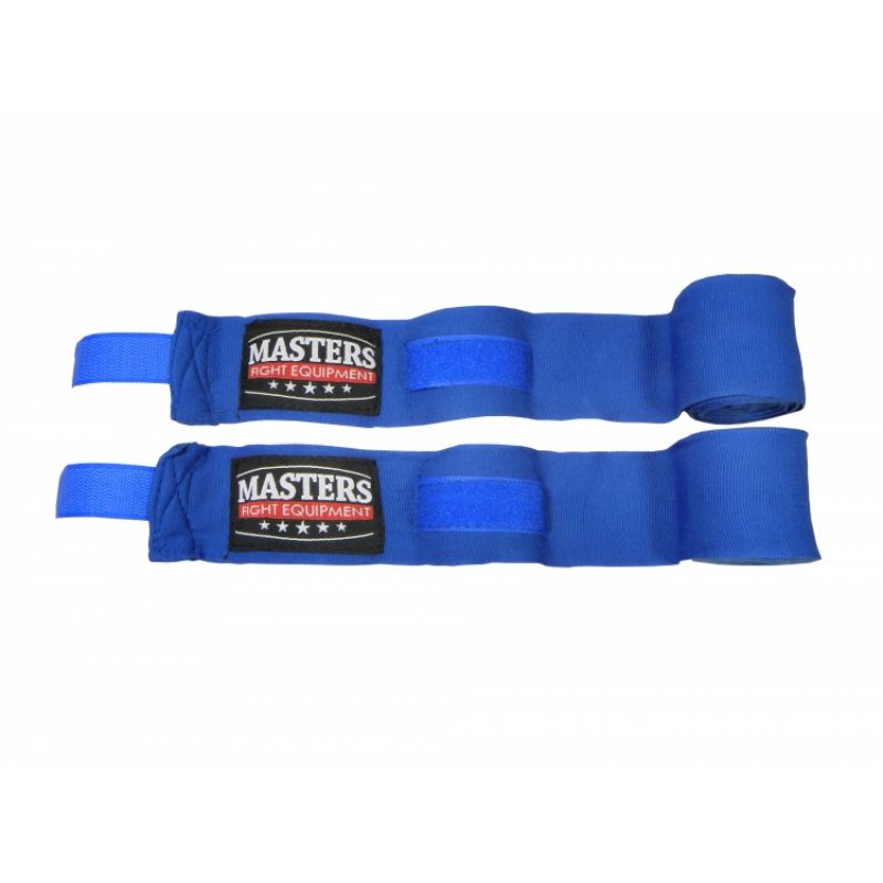 MASTERS FIGHT EQUIPMENT Elastic boxing bandages - BBE-3.5 fekete edzőfelszerelés 13355-02