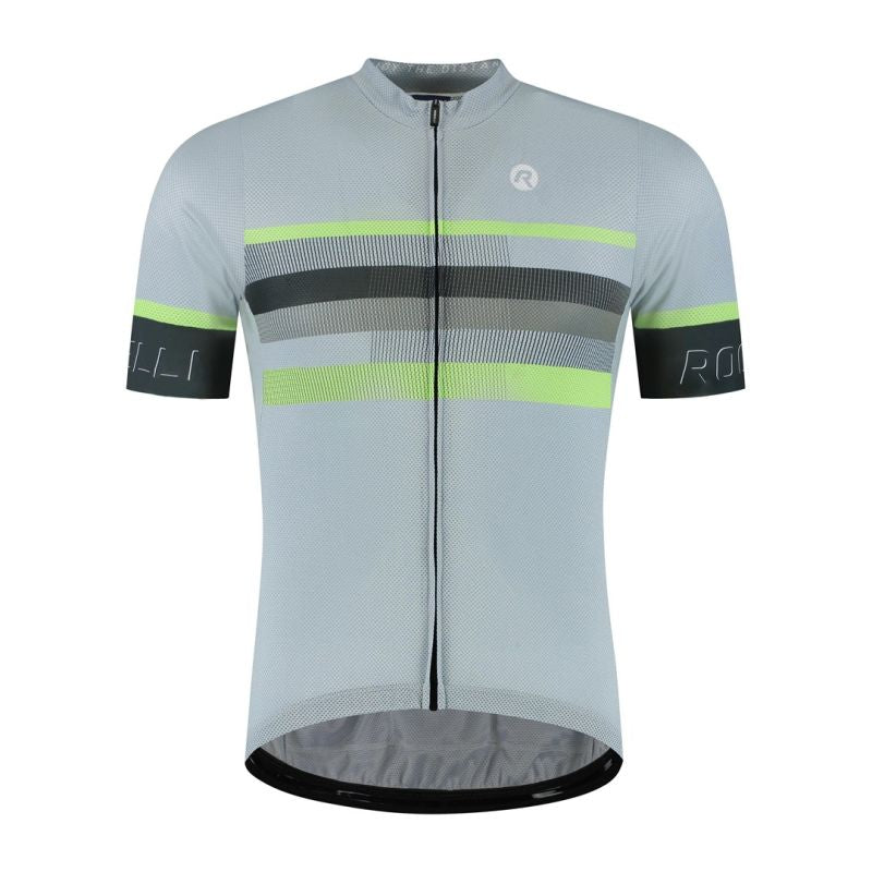Rogelli HERO II cycling jersey, -lime 4XL szürke kerékpáros ruha SIRC1000005.240.4XL