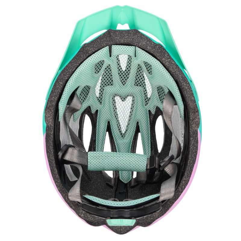 Meteor Marven pink/mint bicycle helmet rózsaszín sisak 24739-24740