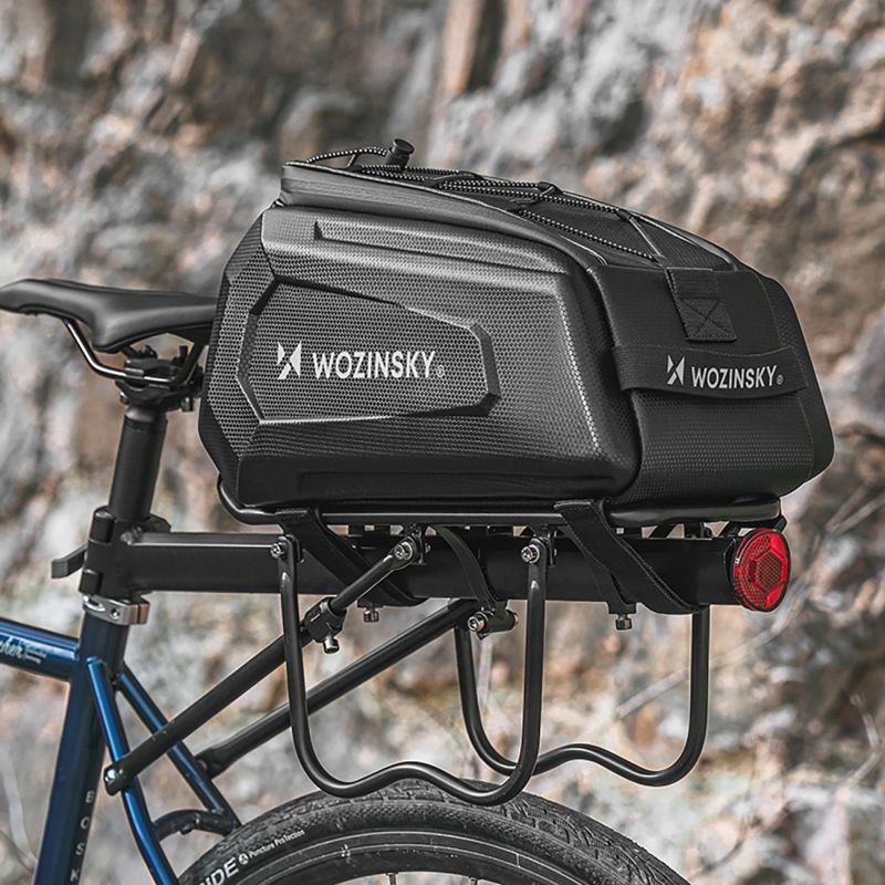Wozinsky WSR-01B Bicycle Pannier for Trunk 9l - Black fekete elektronika 304004-198905