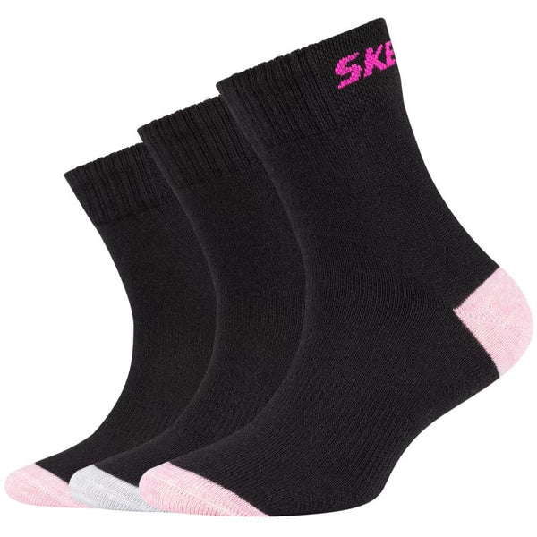 Skechers 3PPK Wm Mesh Ventilation Socks SK41053-9999 Black 39-42 General