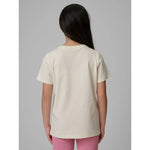 Regular plain girls' T-shirt 4F 4FJRSS26TTSHF3554-12S shirts
