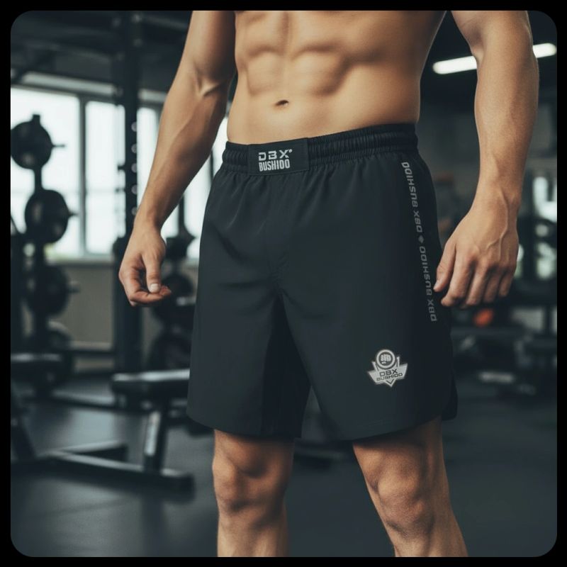 DBX Bushido Black MMA fekete short
