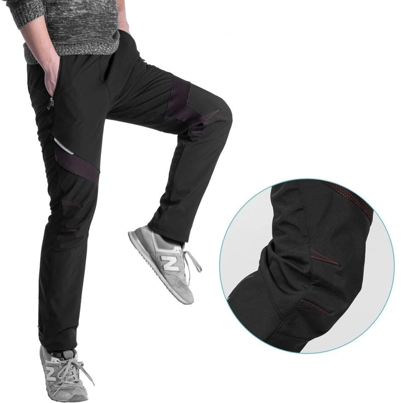 Rockbros Patrol Cycling Windproof Sports Pants Size - Black