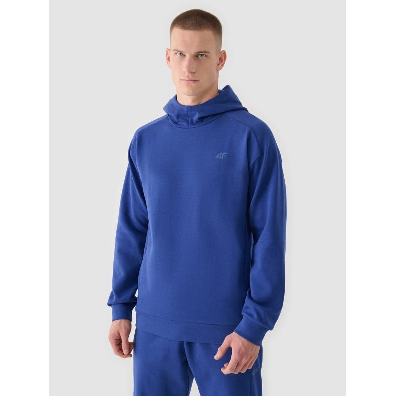 Men's sweatshirt with hood, open, 4F 4FRAW24TSWSM2050-31S kapucnis pulóver