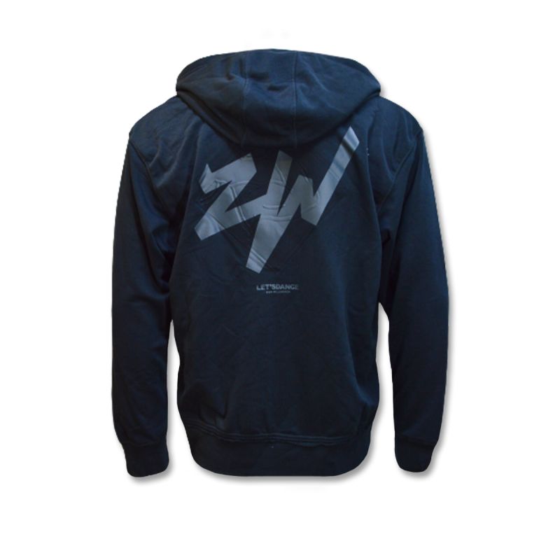 AIR Jordan Zion Hoodie Black/Dk Smoke Grey - fekete pulóver