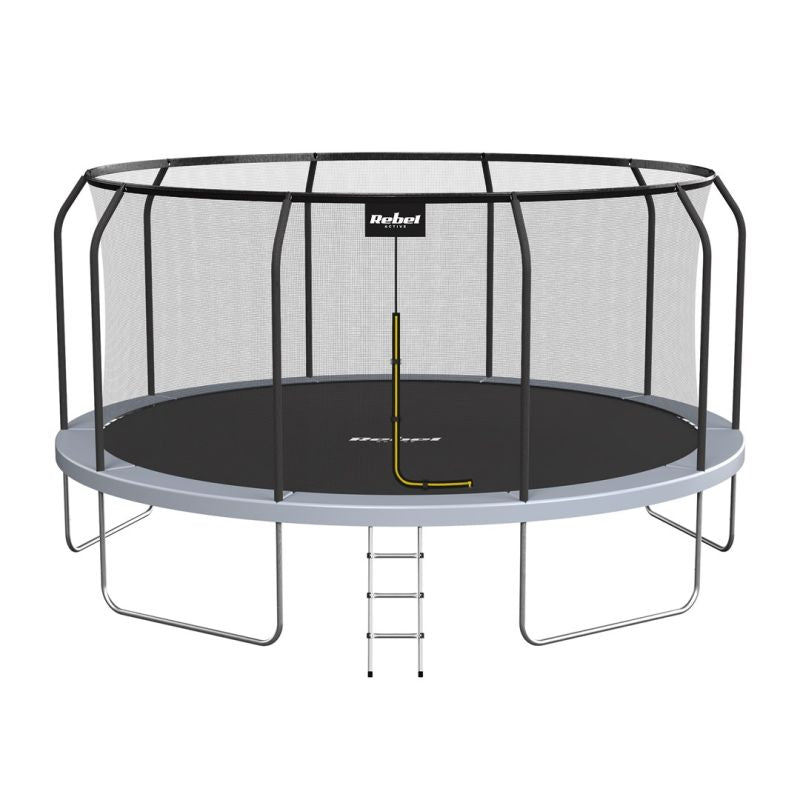 Rebel Active Trampoline Pro 15ft/457cm, Net, Ladder sportfelszerelés RBA-8005