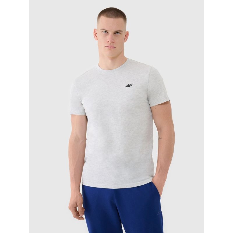 Men's cotton T-shirt 4F 4FWMM00TTSHM2657-27M 2xl póló