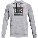 Under Armour Armor UA Rival Flc Graphic Hoodie M 1370349 011 Pulóver