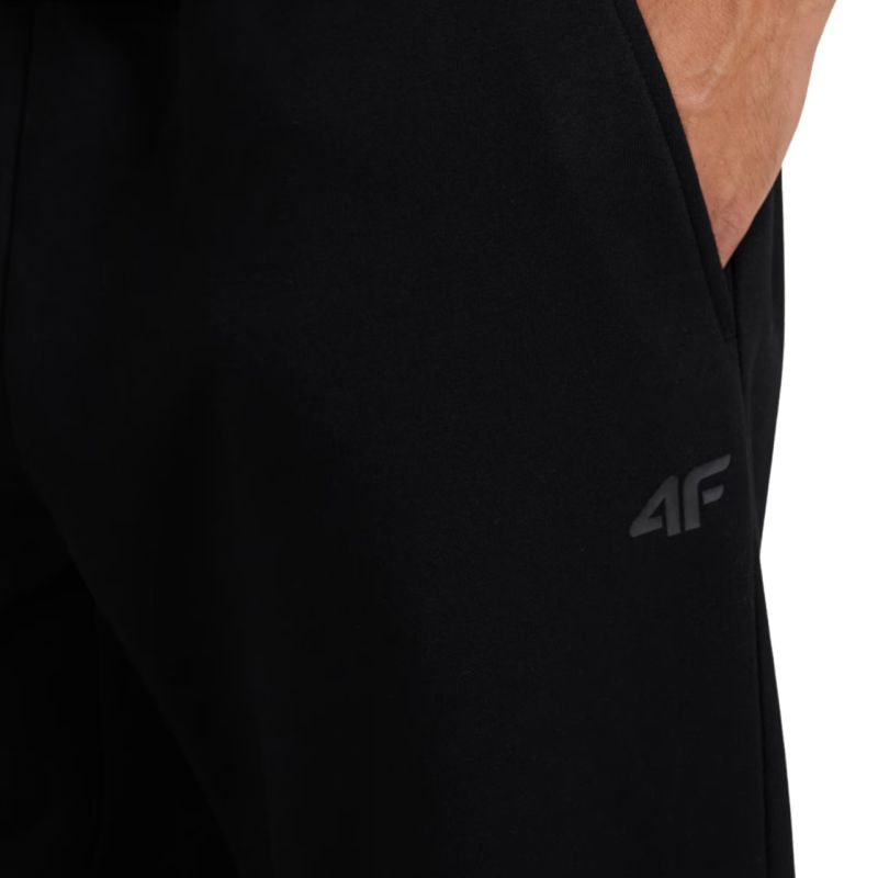 4f Men's trousers CAS M1140 deep black 4FWMM00TTROM1140 20S Ruházat