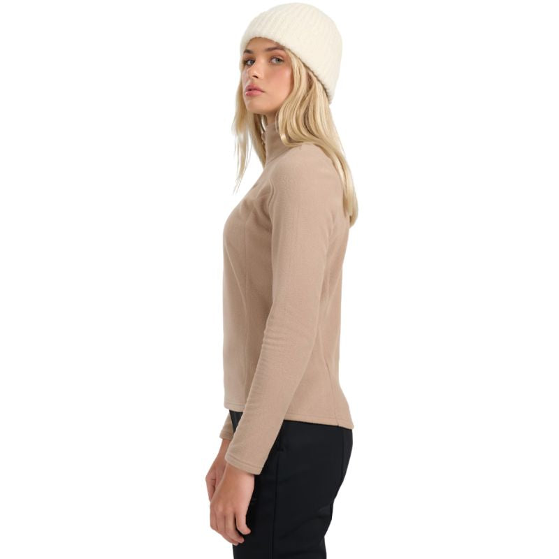 4f Women's fleece sweatshirt F069 light brown 4FWAW25UFLEF069 82S Kiegészítő