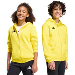 Adidas Entrada 26 Full Zip Hoodie Yellow sárga pulóver