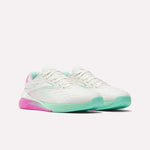Reebok NANO X5 EDGE CHALK/VIRTUAL /ATOMIC AQUA sneakers ( ) rózsaszín cipő