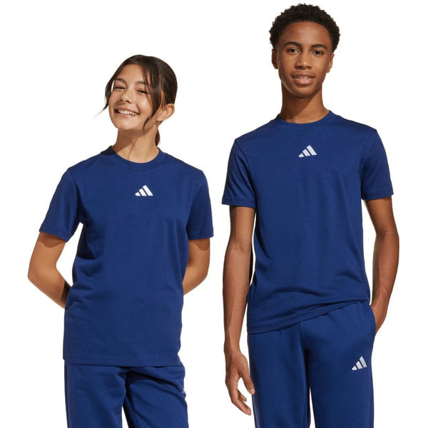 adidas Essentials Tee 160 Navy Blue Kids T-shirt JY0613 General