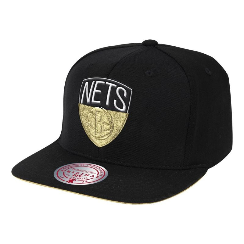 Mitchell & Ness NBA Brooklyn Nets Snapback Cap - 6HSSMM19489-BNEBLCK uniwersalny baseball sapka