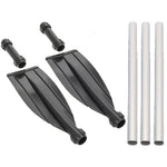 XQMAX Multifunctional Aluminum Paddle Sup Kayak fekete kézi evező GSP-7084446