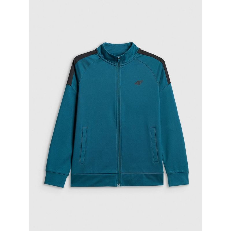 Regular sports sweatshirt without hood for boys 4F