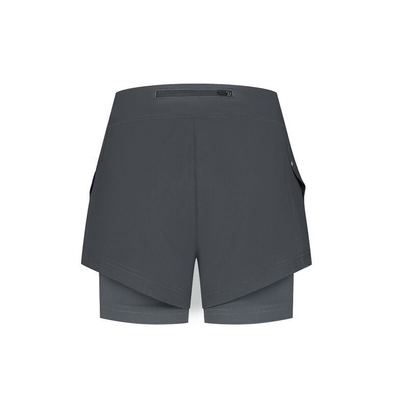 Rogelli women's 2in1 ESSENTIAL gray szürke short