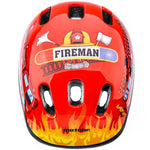 Meteor KS06 Firetracker bicycle helmet size S 48-52 cm Jr fekete helmets